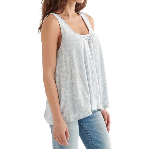 Lucky Brand Pleated Tank - Allure - Picture 3 of 6